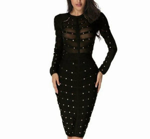 Mia Lace Bandage Dress...