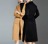 Winter Wool wave Cashmere Coat...