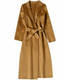 Winter Wool wave Cashmere Coat...