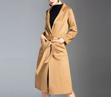 Winter Wool wave Cashmere Coat...