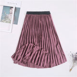 Velvet High Waisted Skirts...