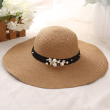 Raffia Wide Brim Straw Hats...