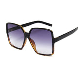 Black Square Oversized Sunglasses...