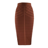 Brown vintage Midi Skirts...