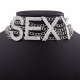 Choker Necklace Crystal Jewellery...