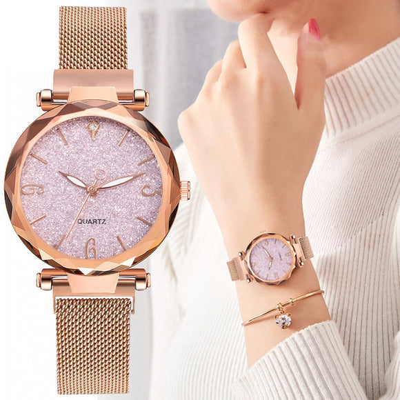 Rose Gold Luxury Watch...