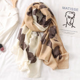 Winter fashion Cotton print Scarves...