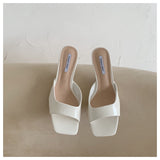 Elegant Mule Sandal Leisure Slipper...