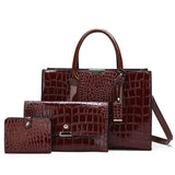 Crocodile Leather HandBags Sets...