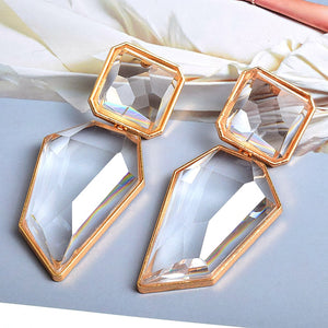 Crystal Hanging Elegant Earrings...