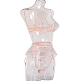 Pink Intimate Adult Lace Set...