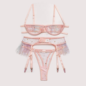 Pink Intimate Adult Lace Set...