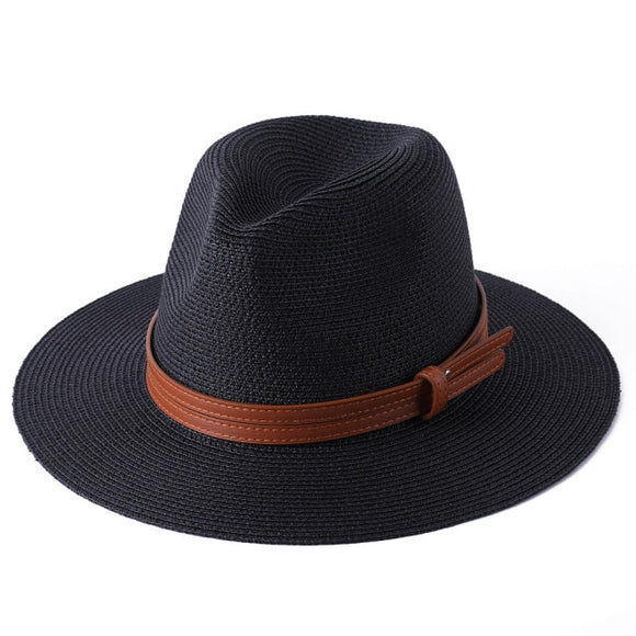 Natural Panama Soft Shaped Straw Hat...