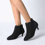 Suede Ankle Boot Shoes...